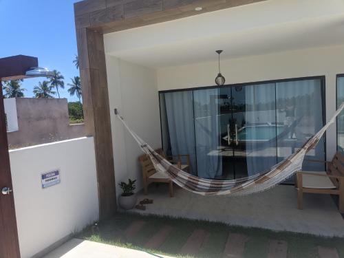 Μπαλκόνι ή βεράντα στο Casa beach Japaratinga