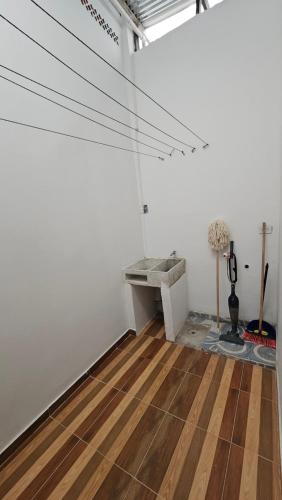 Koupelna v ubytování Family Amazon Minimalist