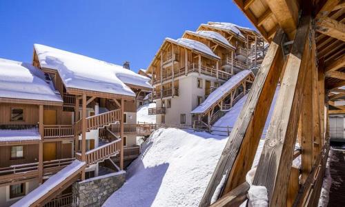 Le hameau des Rennes v zimě