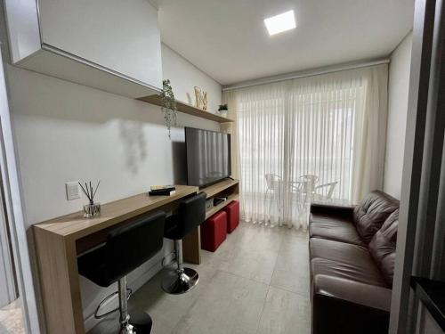 TV a/nebo společenská místnost v ubytování Patteo Charm Apartment - GRU 1003