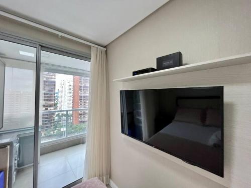 TV a/nebo společenská místnost v ubytování Patteo Charm Apartment - GRU 1003