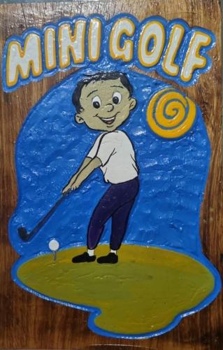 Golf v prázdninového domu nebo okolí
