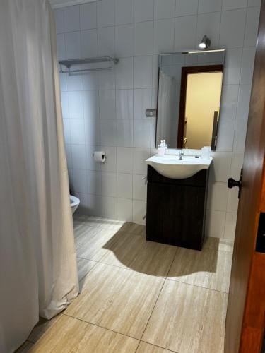 Koupelna v ubytování Hotel Casona Los Colonos
