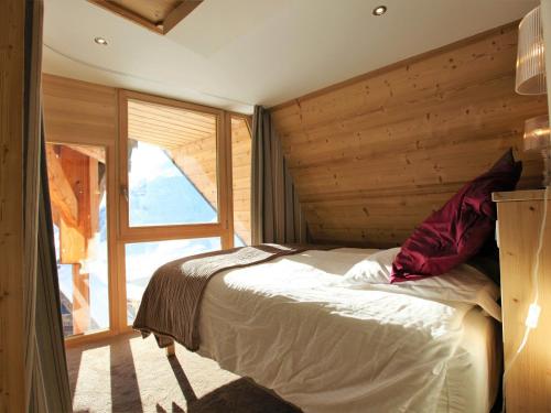 Chalet rénové avec spa, hammam, sauna et jacuzzi - 12 pers - centre Avoriaz - FR-1-314-231 객실 침대