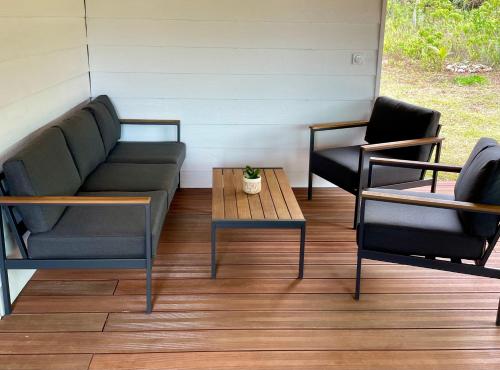 Area soggiorno di Ô Naturel Lodge Lifou