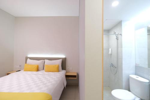 Koupelna v ubytování S101 Hotels