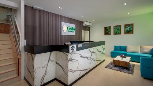 Posezení v ubytování GAIA Hotel