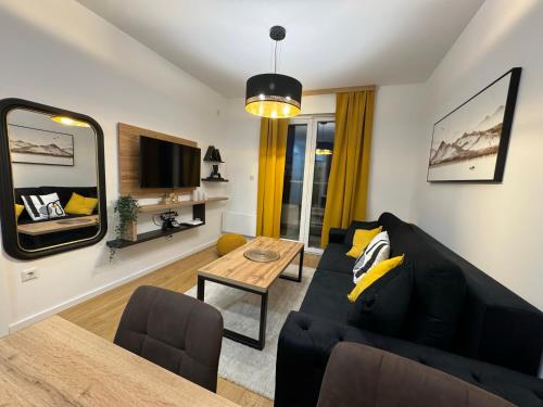 TV/trung tâm giải trí tại Hillside Apartmani Snježna Dolina