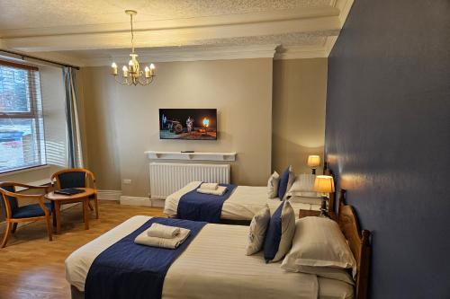 Μια τηλεόραση ή/και κέντρο ψυχαγωγίας στο Brathay Lodge