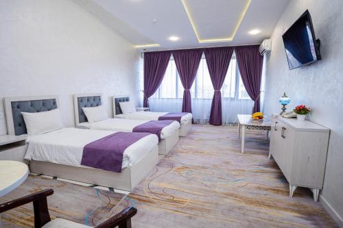 Katil atau katil-katil dalam bilik di Marmaris Hotel FREE Airport Service