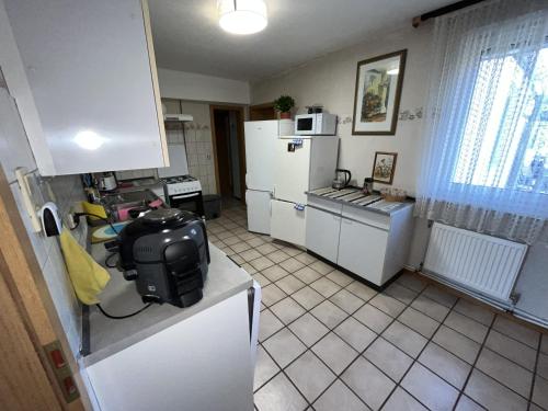 Η κουζίνα ή μικρή κουζίνα στο Gasthaus Katrin