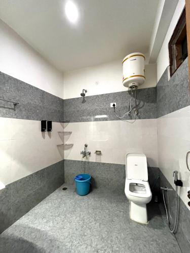 Koupelna v ubytování Hotel Adinova