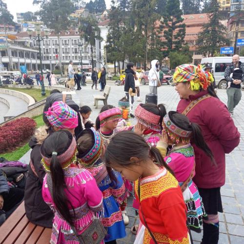 Clientes alojados en Sapa Snow Hotel