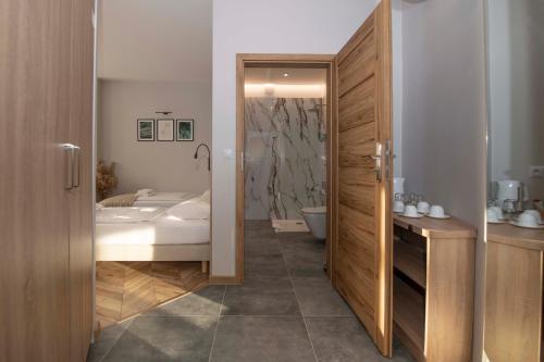 Kúpeľňa v ubytovaní Hotel Polonia