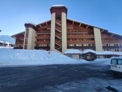 Appartement Coquet 2 Pièces au Cœur de Plagne Soleil