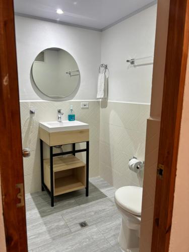 Un baño de Merak Hostel