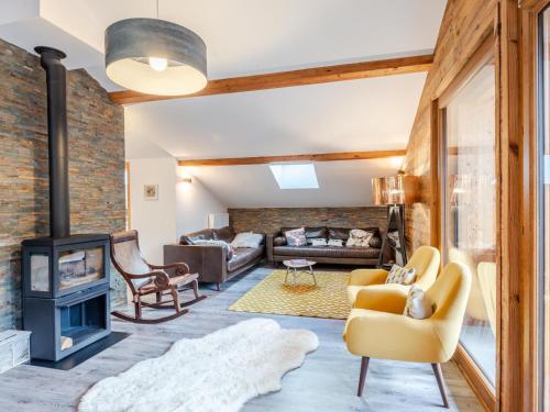 Appartement 4 chambres au pied des pistes Morzine-Les Gets, parking, 8 personnes