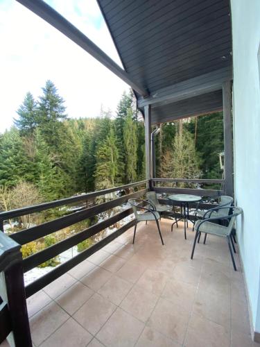Balkón nebo terasa v ubytování Beskidzka Apartments
