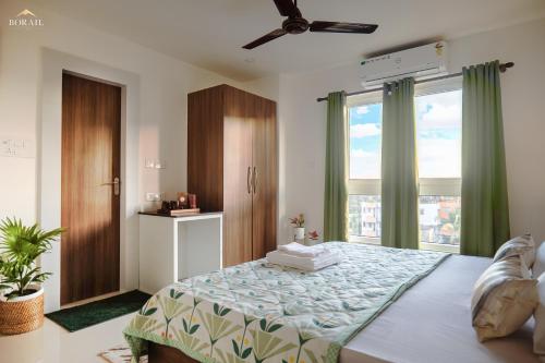 Voodi või voodid majutusasutuse Borail Homes toas