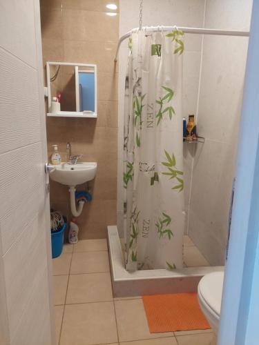 Koupelna v ubytování Apartmani Popović