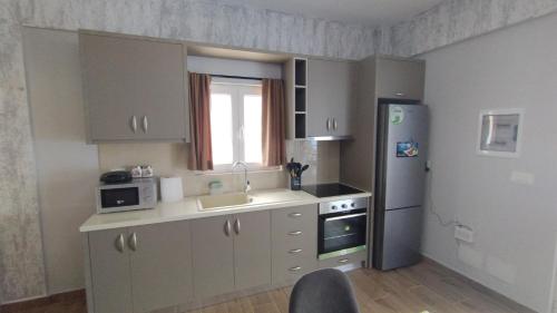 Rafa's apartmentにあるキッチンまたは簡易キッチン