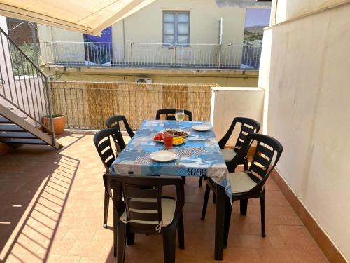 Χώρος καθιστικού στο La Terrazza Bella Sicula