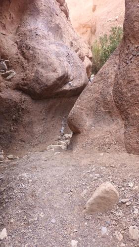a group of rocks on a dirt road at Dar Essalama Dades in Akhendachou nʼAït Ouffi