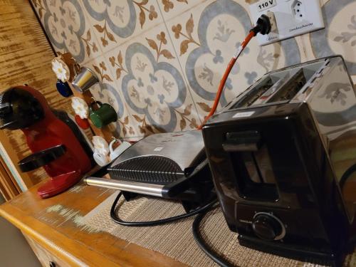 Dapur atau dapur kecil di A VER O MAR SUÍTES COCANHA
