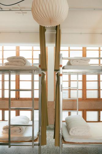 Postel nebo postele na pokoji v ubytování 365.Hostel