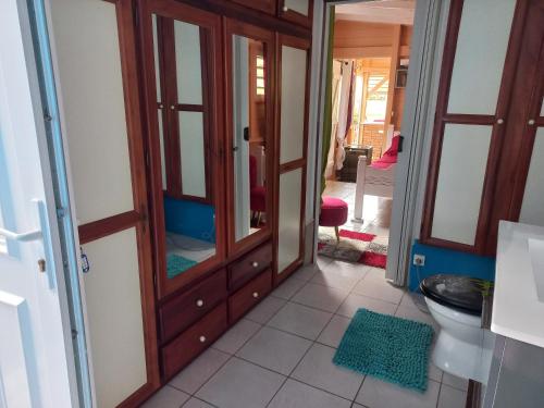 Koupelna v ubytování Joli appartement