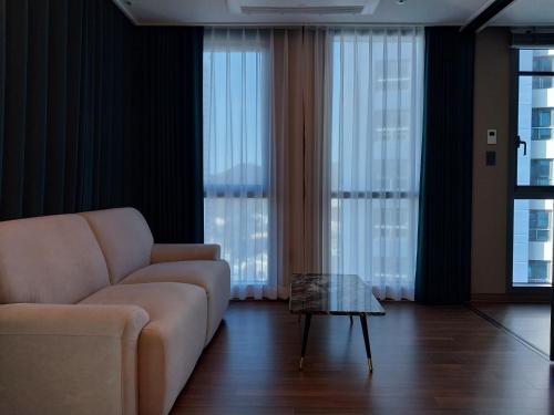Ruang duduk di The solid residence - Elbon the stay by haeundae