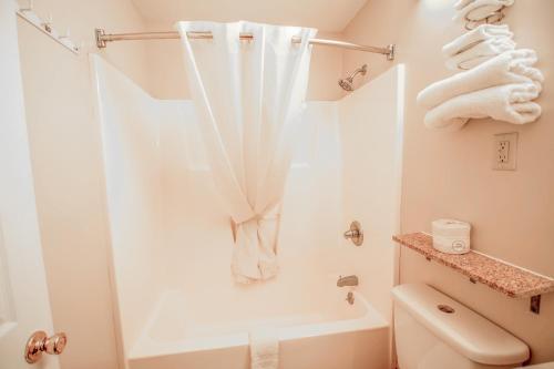 Et badeværelse på Sportsman's Inn Plymouth 252-793-3095