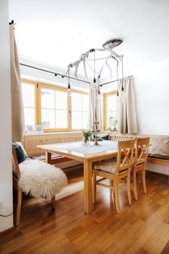 Posezení v ubytování Ferienhaus Florianiweg