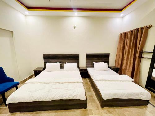 Postel nebo postele na pokoji v ubytování Hotel Bed & Rest Airport