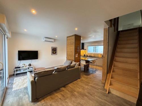 Duplex le Red Cedar avec terrasse et jardin
