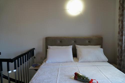 Postel nebo postele na pokoji v ubytování Oceanis apartment