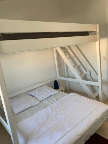 Katil atau katil-katil dalam bilik di Évasion en Bord de Mer Maison Tout Confort à La Faute-sur-Mer