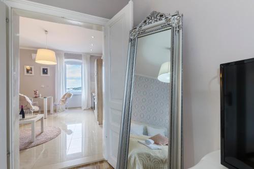 Koupelna v ubytování Captain Emo City Apartments