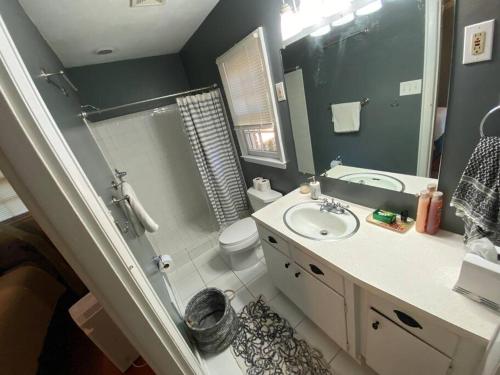 Whole House in Athens, Private, Fenced, Convenient, Close to Downtownにあるバスルーム