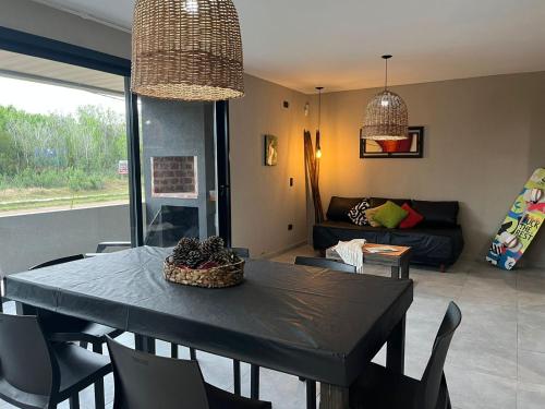 Posezení v ubytování OCEANO a dos cuadras de la playa