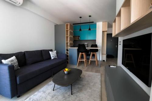 Posezení v ubytování Brand NEW Stylish apartment on perfect location