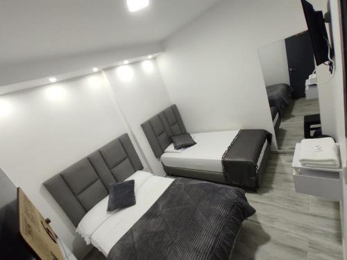 Katil atau katil-katil dalam bilik di Hotel Casa Blanca