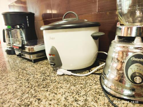 Utensilios para hacer té y café en Casas vacacionales Baños