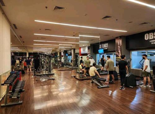 Fitness center at/o fitness facilities sa Orchard Apartment Pakuwon Mansion 2 by Shinzhouz