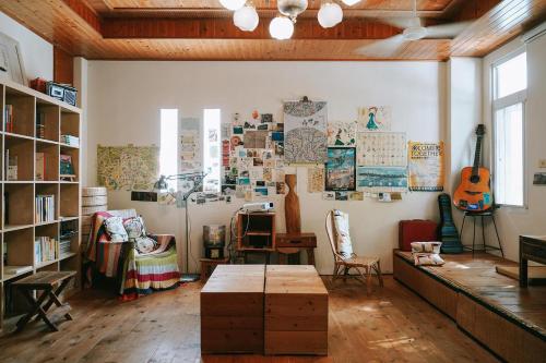 Zona de estar de Luye Jamie's Guesthouse