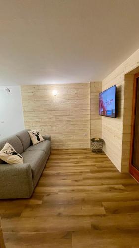 Телевизор и/или развлекательный центр в Lys Apartment