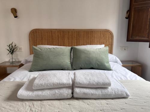 Cama o camas de una habitación en Numancia Suites
