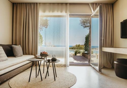 Χώρος καθιστικού στο Minos Palace Resort - Adults Only