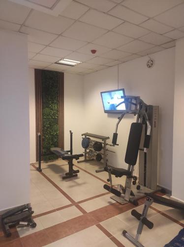Fitness centrum a/nebo fitness zařízení v ubytování Winslow Infinity Aparthotel