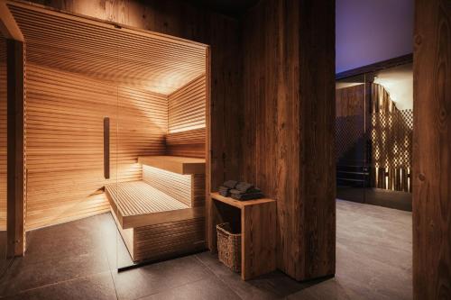 Ένα ή περισσότερα κρεβάτια σε δωμάτιο στο Luxury Chalet P